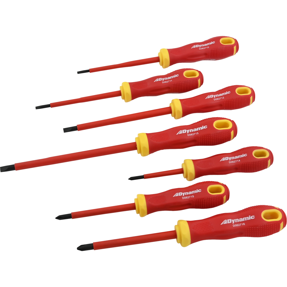 7 Piece Insulated Screwdriver Set Slotted & Phillips®